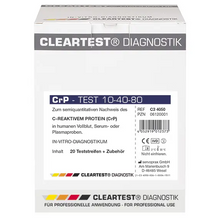 Lade das Bild in den Galerie-Viewer, Cleartest CRP (10/40/80) IVD Schnelltest
