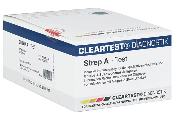 Cleartest Strep A IVD Schnelltest