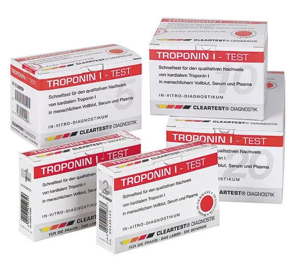 Cleartest Troponin I IVD Schnelltest