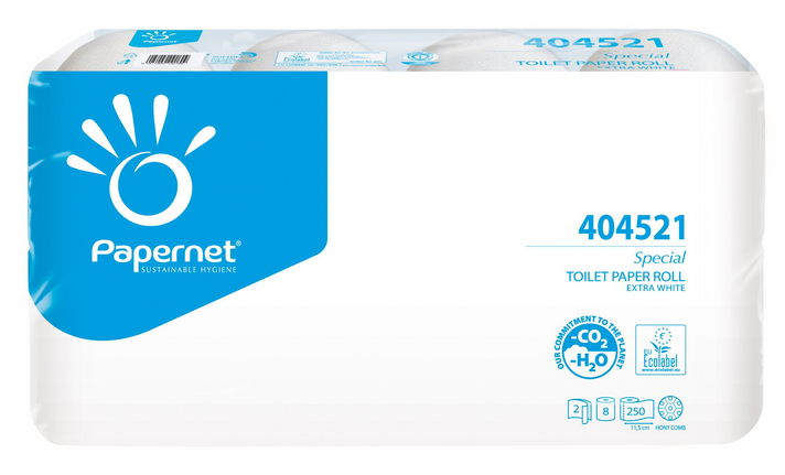 Toilettenpapier Papernet, Recycling, 64 Rollen