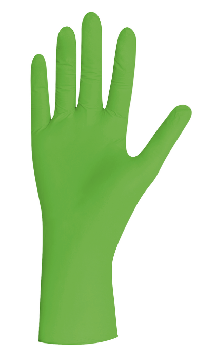 Handschuhe – Green Pearl Nitril (XS – XL)